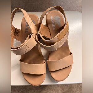Sorel wedge sandals